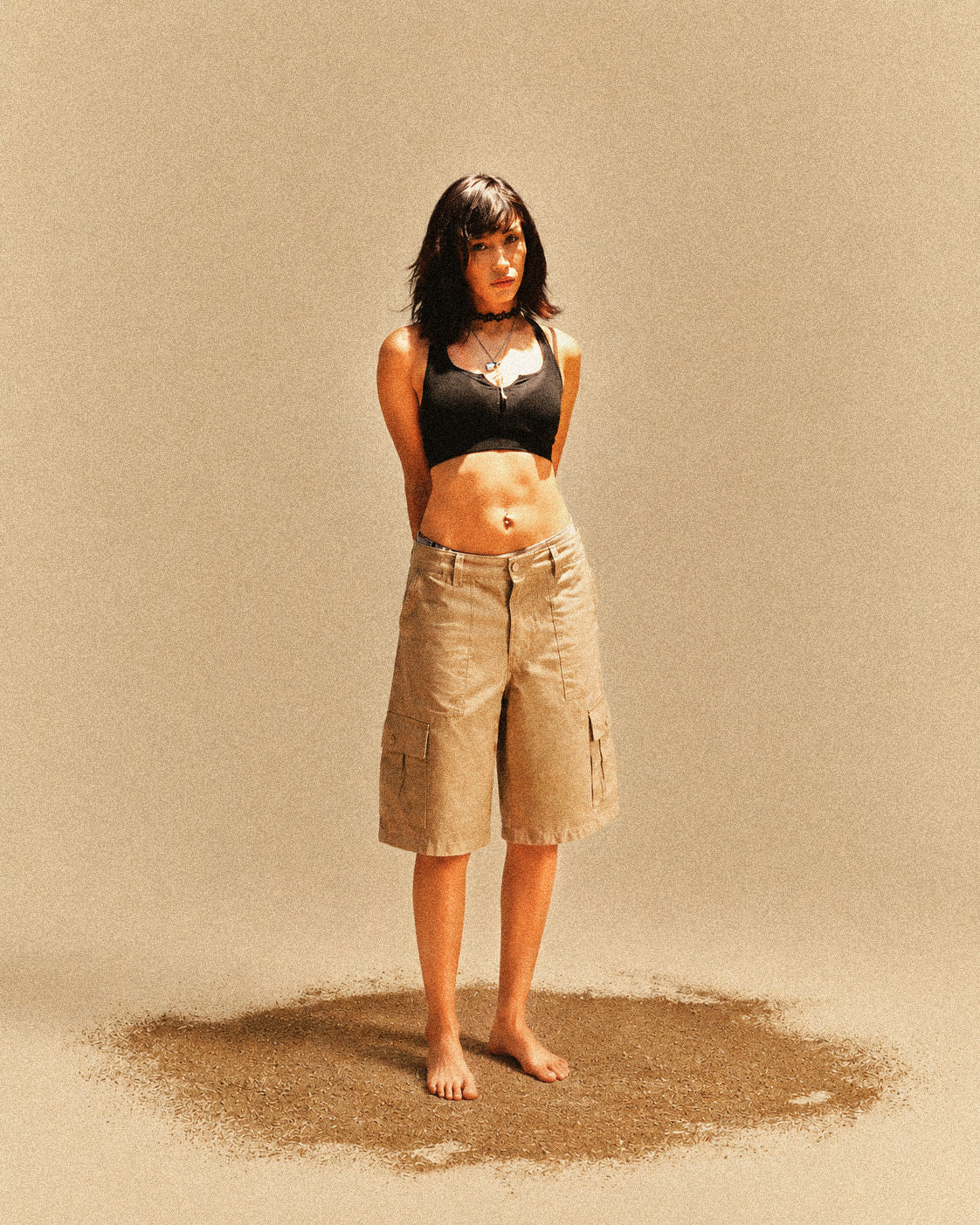90s INSPIRED CARGO SHORTS